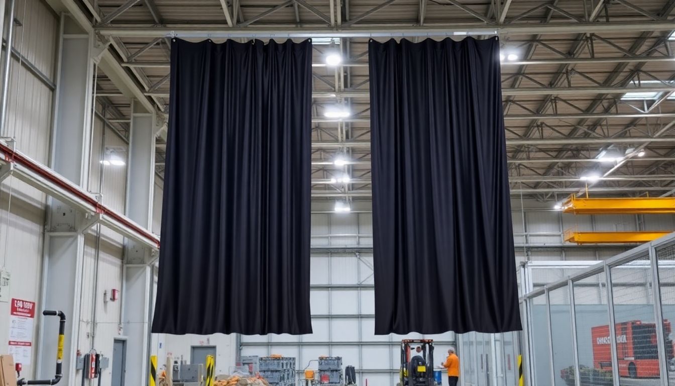 Cortina Plegable de Pvc